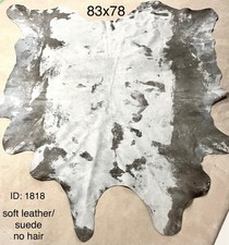 IKEA Large Cowhide Smooth Gray