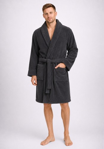 Terry towelling bathrobe - terry,