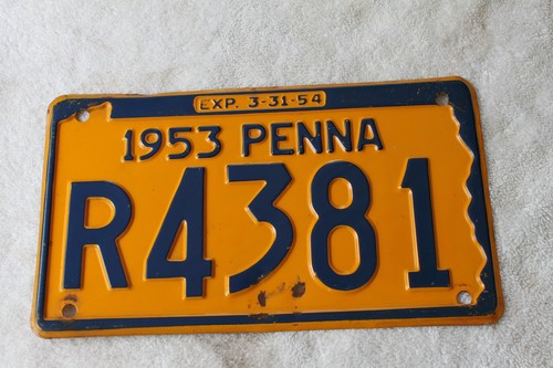 Vintage 1953 1954 pa - 1954, penna