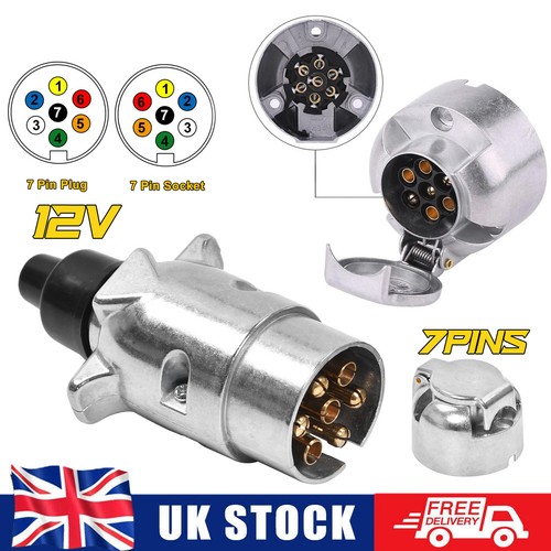 Aluminium socket plug - plug, 7