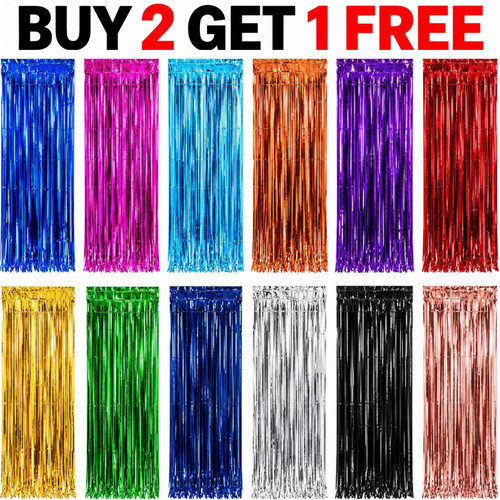Foil fringe tinsel - foil,