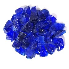 Cobalt Blue Crushed Glass