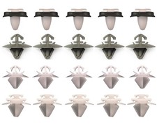 20x Clips Set for Fiat Peugeot 106 206 207 Van Door Panel Side Moulding Trim Kit
