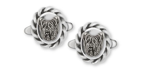 Skye terrier cufflinks jewelry - terrier,