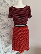 Maeve by Anthropologie Mini Dress, Size 10, Cute Bunny Rabbit & Carrot Print