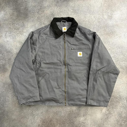 Carhartt detroit jacket grey - jacket,