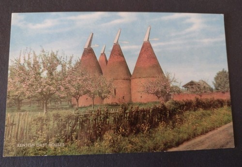 Postcard kentish oast houses - oast,