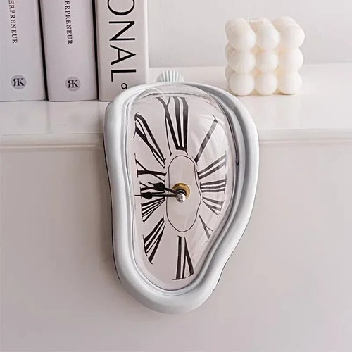 Distorted time melting clock - time,