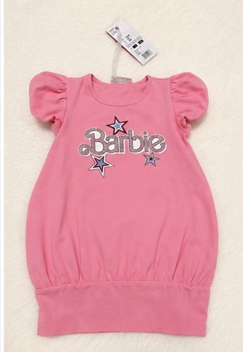 Monnalisa barbie pink dress - monnalisa,
