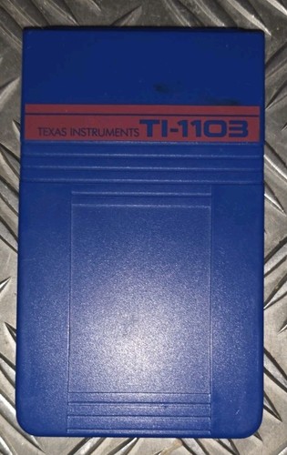 Texas instruments 1103 - texas, ti-1103