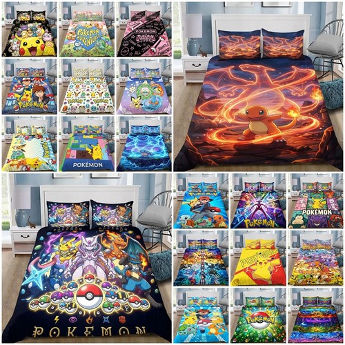 2026 new pikachu duvet cover - new,