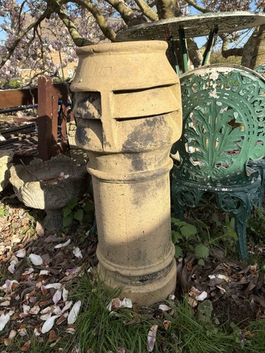 Victorian white clay vented - clay,