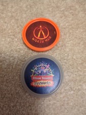 2x Alton Towers Pop Badges -