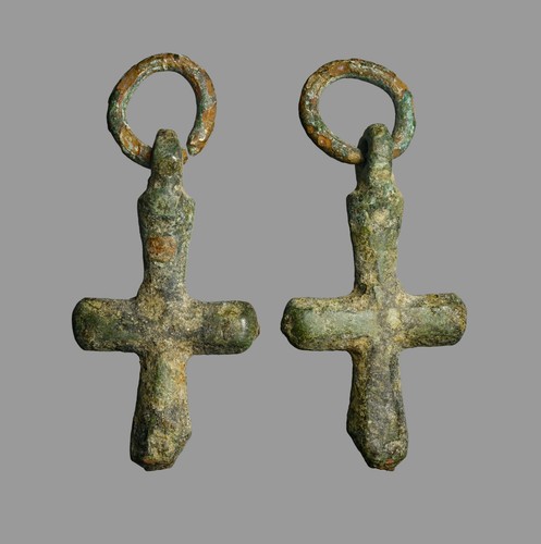 Premium crusader bronze cross - premium,