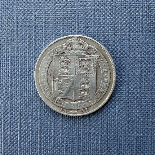 1892 shilling queen victoria - shilling,
