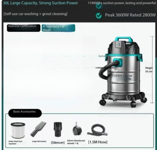High power industrial vacuum - high-power,