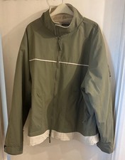 OLIVE GREEN JACKET BY PETROLEUM Size XL 46/48 Fleece Lined Showerproof Jacket