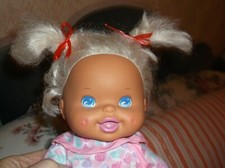 VINTAGE DOLL MGA C1996  HB 14" BLOND PIGTAILS DRESSED VERY CUTE  REBORN??