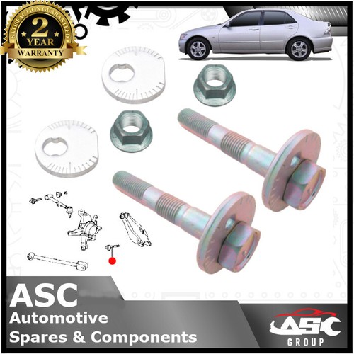 Eccentric camber bolt set - bolt,