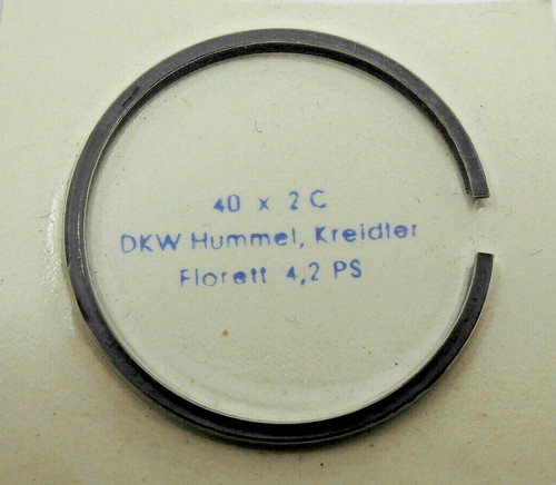 Piston ring 40x2c garelli - piston,