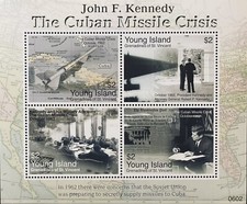 YOUNG ISLAND ST VINCENT JOHN F KENNEDY CUBAN MISSILE CRISIS STAMPS MNH ROBERT
