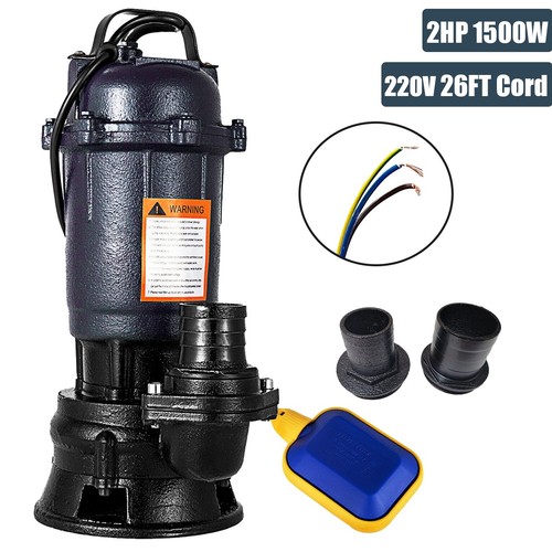 2hp 220v submersible sump pump - 2hp,