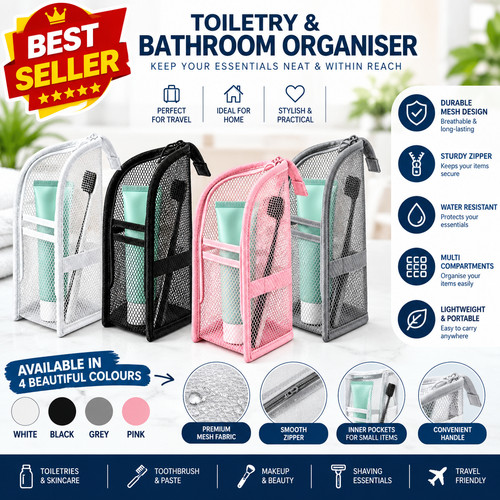 Standing toiletry bag - standing,