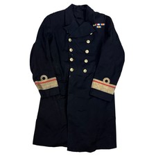 First World War Royal Navy Surgeon Rear Admiral Officers Frock Tunic And Ribbons