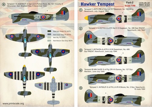 Print scale hawker - scale, 1/48