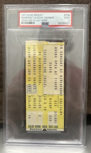 Elvis presley ticket - presley,
