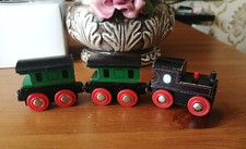 Vintage Wooden Train John Crane fits Brio