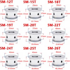 5M 12T-26Teeth Timing Pulley