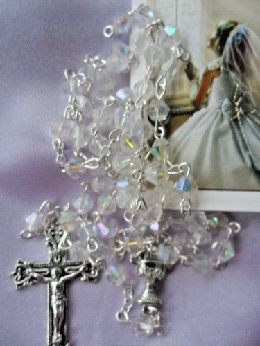 1st holy communion - communion, rosary