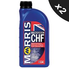 2x MORRIS CHF Synthetic Central Hydraulic Fluid Power Steering CHF11S CHF202 -1L