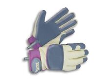 General Garden Gloves For Women Leather Palm Adjustable Neoprene Cuff Treadstone