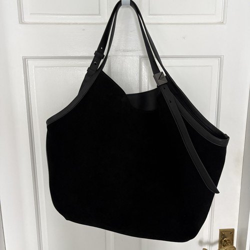 Kate spade black suede tulip - suede,