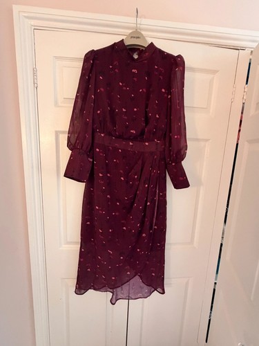 Lipsy womens burgundy wine - lipsy,