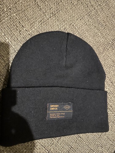 Superdry black surplus knitted - surplus,