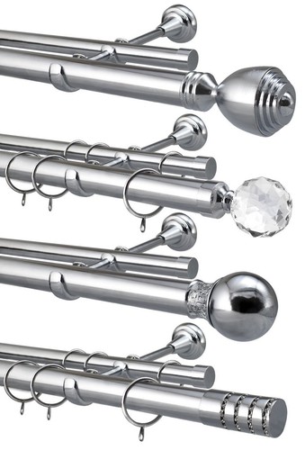 Curtain pole double rod - curtain,
