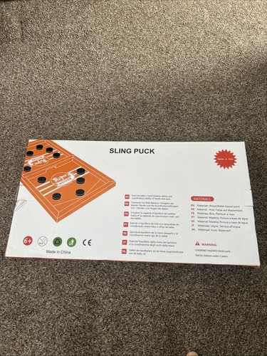 Sling puck board game - board, 6+