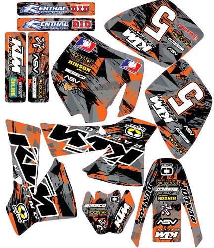 Ktm sx50 graphics - ktm,