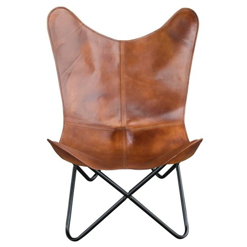 Genuine leather butterfly - leather,