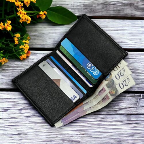 Small leather wallet - small, for