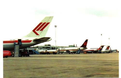 Aircraft standing at east - ,