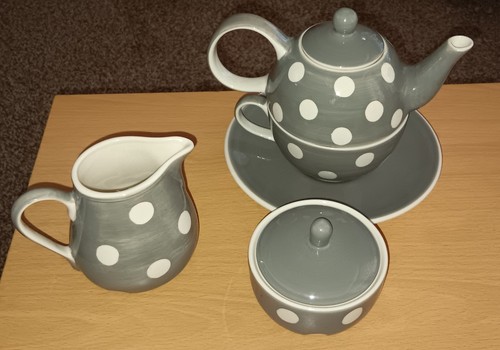 Whittard chelsea grey - grey, polka