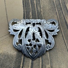 Antique silver victorian belt - antique,