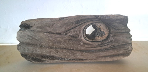 Driftwood piece with hole - piece,