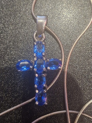 Sterling silver 925 blue - silver,