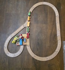 bigjigs wooden train track