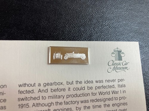 1981 franklin mint - classic, car